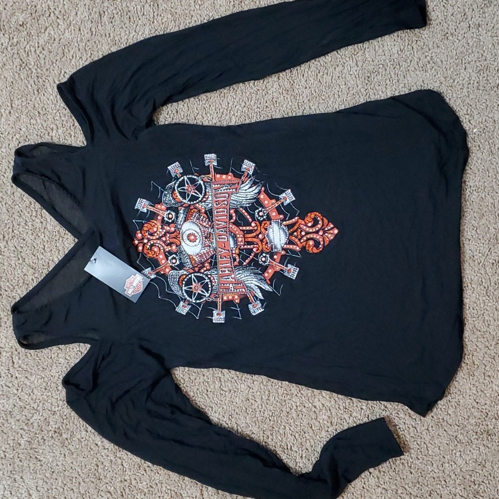 Harley Davidson Women's Small Top